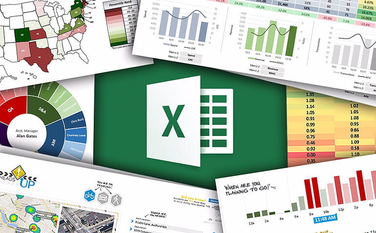 ilustrasi microsoft excel