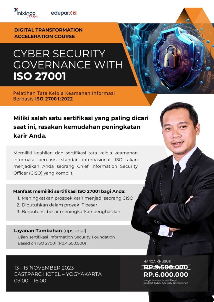 Digital Transformation Acceleration Course – Cyber Security Governance with ISO 27001