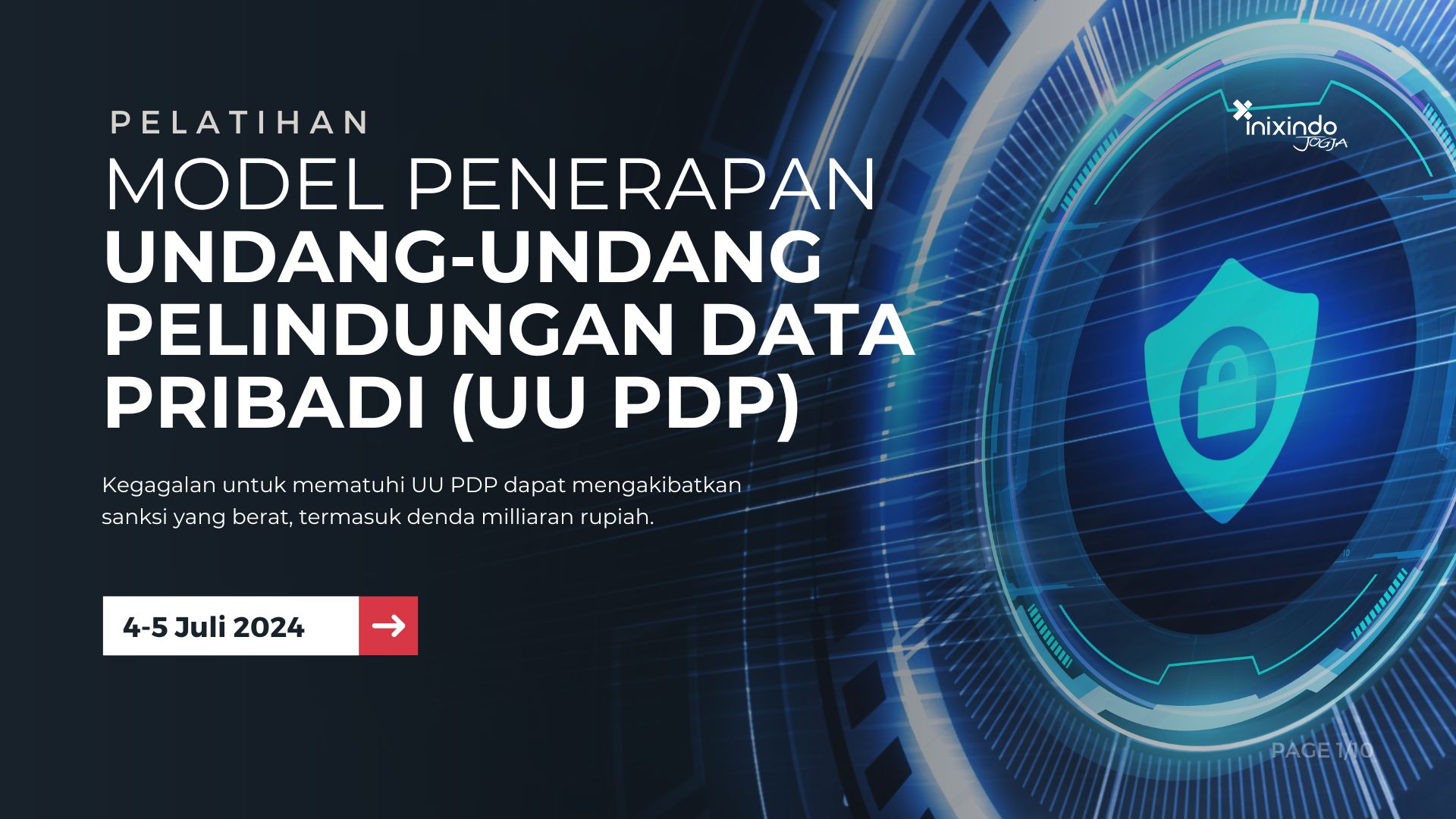 Model Penerapan Undang-Undang Pelindungan Data Pribadi (UU PDP ...