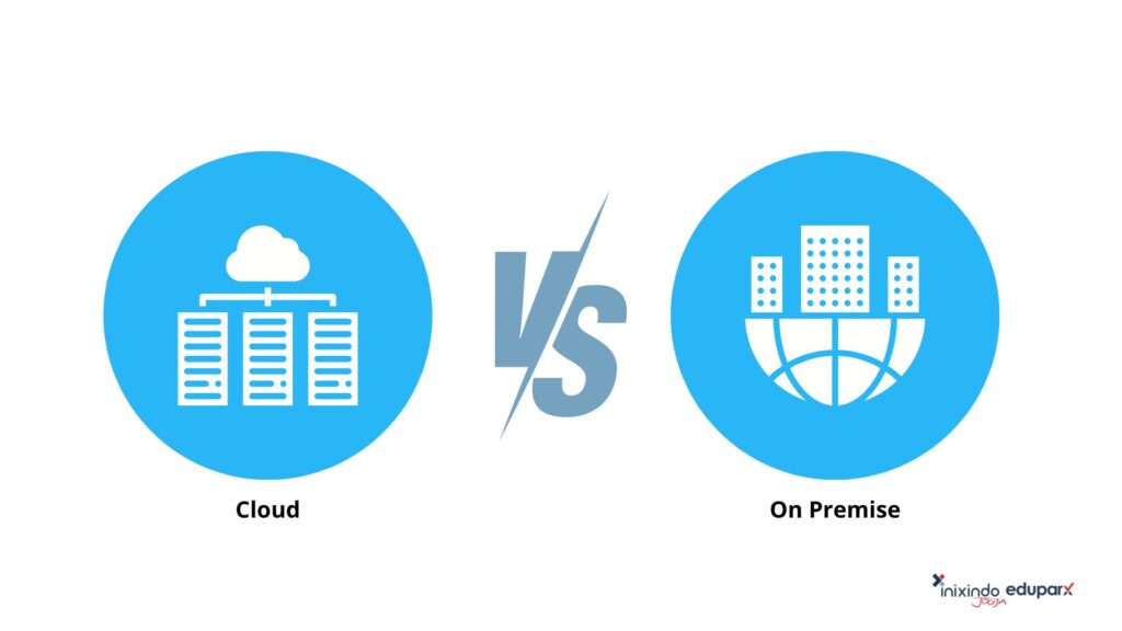 Ilustrasi Cloud vs On Premise